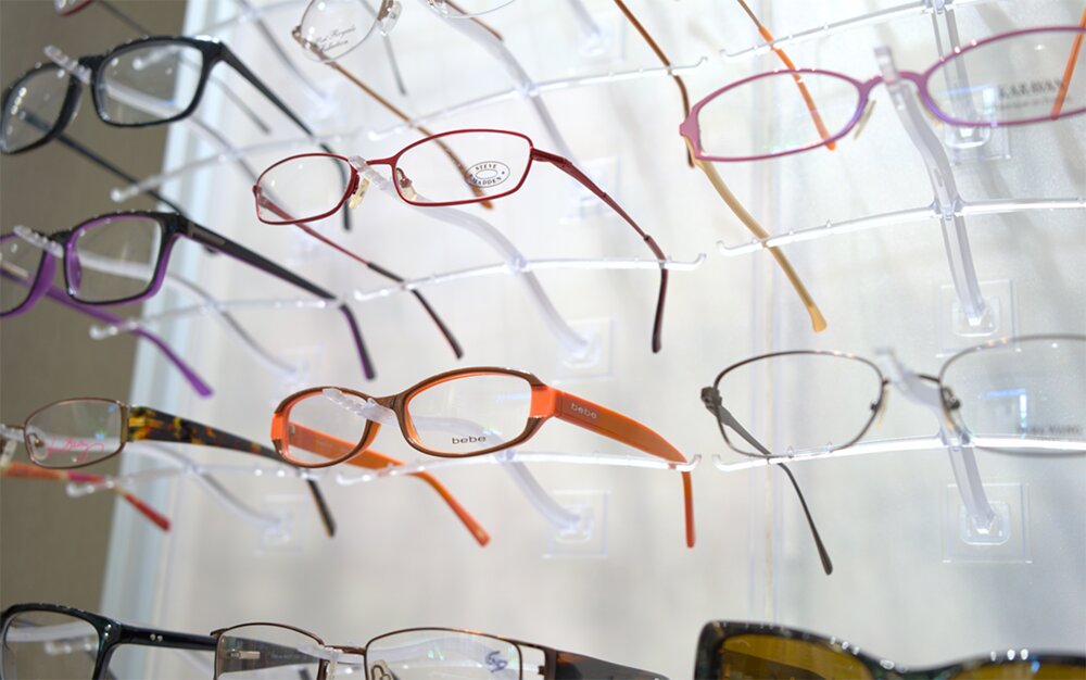 Glasses and frames at Buffalo Optique