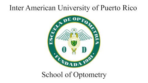 Inter American University of Puerto Rico School of Optometry Logo